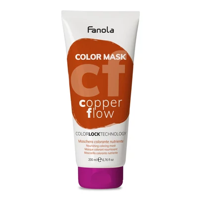 Fanola Color Mask Copper Flow (Réz) 200 ml 