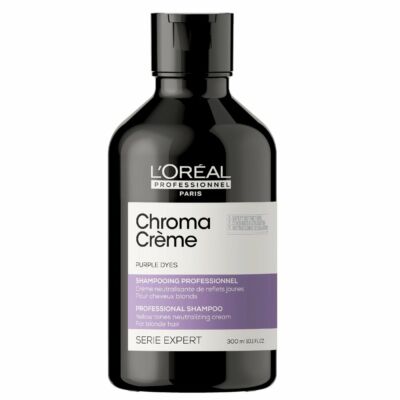 L'Oréal Chroma Crème lila - Sárga szőkítési alapokat semlegesítő sampon 300 ml