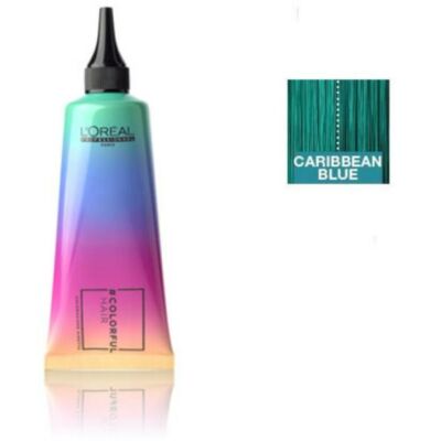 L'Oréal #COLORFUL Hair - Carribean Blue - Türkiz 90 ml