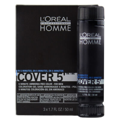 L’Oréal Homme Cover "5" színező zselé - 5 - Világosbarna