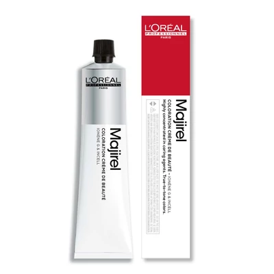 MAJIREL MAJICONTRAST réz - Sötét hajon is gyönyörűen kiemelkedő színhatások létrehozásához ajánlott melírkrém - 50 ml