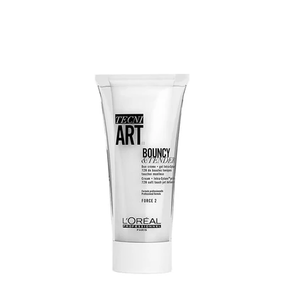 L'Oréal Tecni.Art - TNA BOUNCY & TENDER - HAJFORMÁZÓ KRÉM A RUGALMAS LOKNIKÉRT 150 ml