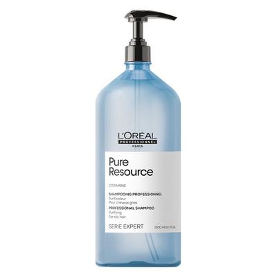 L’Oréal Série Expert Pure Resource - TISZTÍTÓ SAMPON ZSÍROSODÁSRA HAJLAMOS FEJBŐRRE 1500 ml