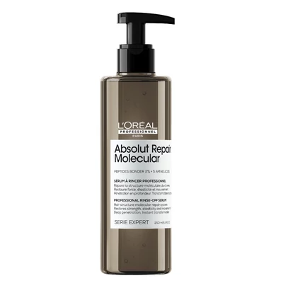 L'oreal Absolut Repair Molecular Kiöblítendő Szérum Sérült Hajra 250 ml