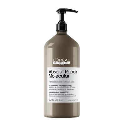 L'oreal Absolut Repair Molecular Sampon Sérült Hajra 1500 ml
