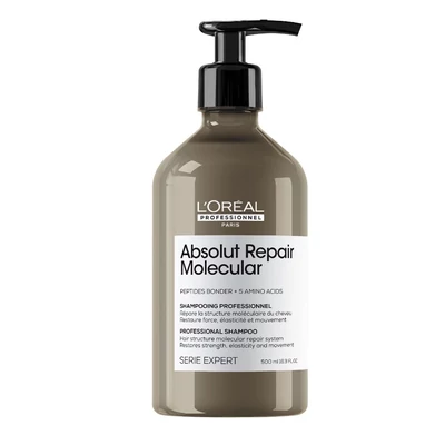 L'oreal Absolut Repair Molecular Sampon Sérült Hajra 500 ml