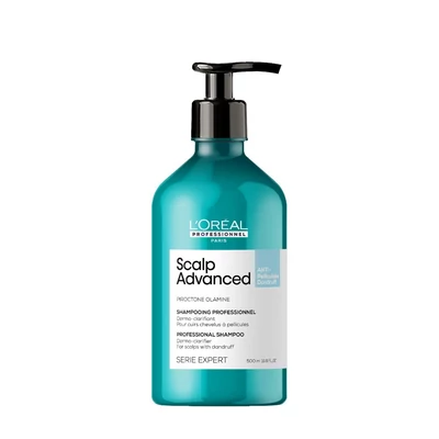 L'oreal Scalp Advanced Anti-Pelliculaire Dandruff - Korpásodás elleni sampon 500 ml