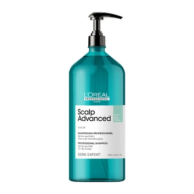 L'oreal Scalp Advanced Anti-Gras Oiliness - Zsírosodás elleni sampon 1500 ml