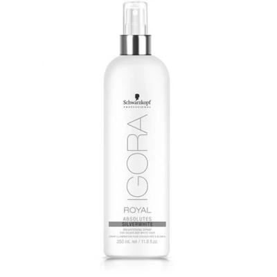 Schwarzkopf Igora Royal SilverWhite - Semlegesítő-világosító spray ősz hajra 350 ml