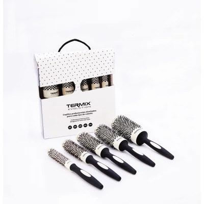 Termix Evolution Soft körkefe 5 db-os szett (17, 23, 28, 32, 43mm)