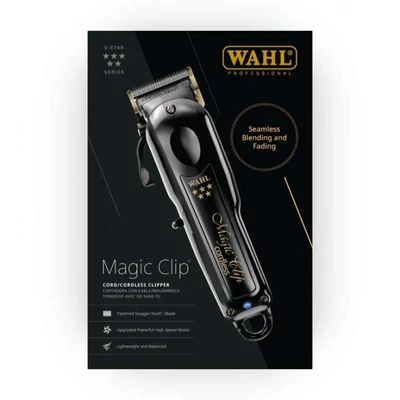 Wahl - Magic Clip Cordless Fekete - Vezeték nélküli hajvágógép