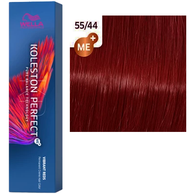 Wella Koleston Perfect ME+ 55/44 - Intenzív Vörös Intenzív Világosbarna 60 ml